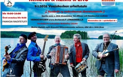 Jäsenilta pe 9.1. aikataulu ja viimehetken vinkkejä