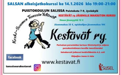 Maksuton salsakurssi jäsenille
