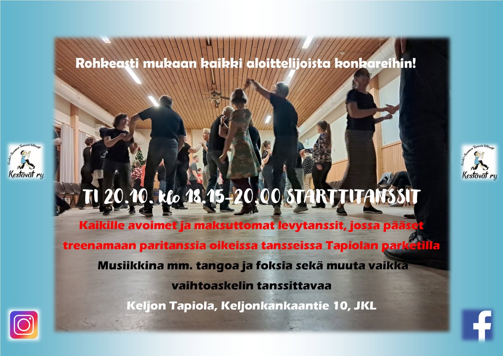 Starttitanssit 20.10.